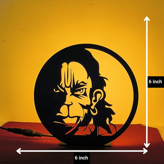 Lord Hanuman Table Lamp – Spiritual and Elegant Lighting for Home Décor in India