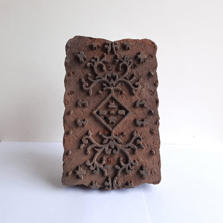Designer wooden block from Dabu, Rajasthan