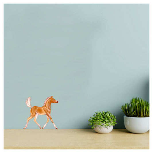 Horse Wall Sticker – running horse vinyl wall decal for home décor