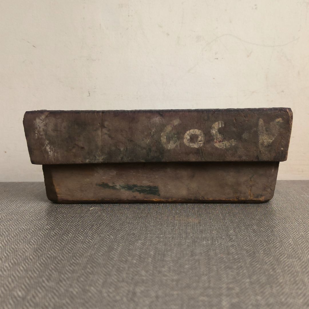 Vintage Wooden Block