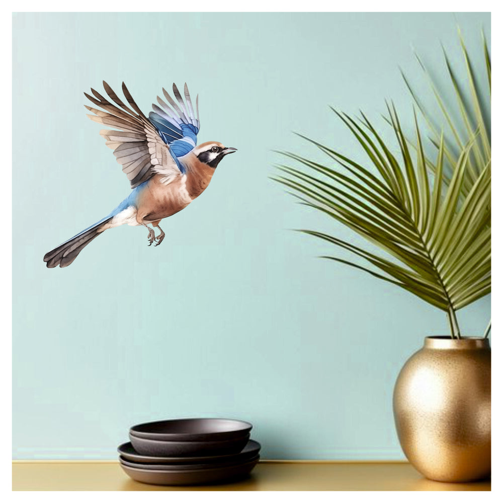 Bird Wall Sticker – flying bird vinyl wall decal for bedroom décor