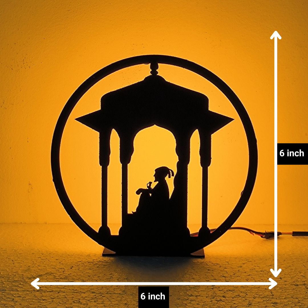 Artrooms Chhatrapati Shivaji Maharaj Table Lamp