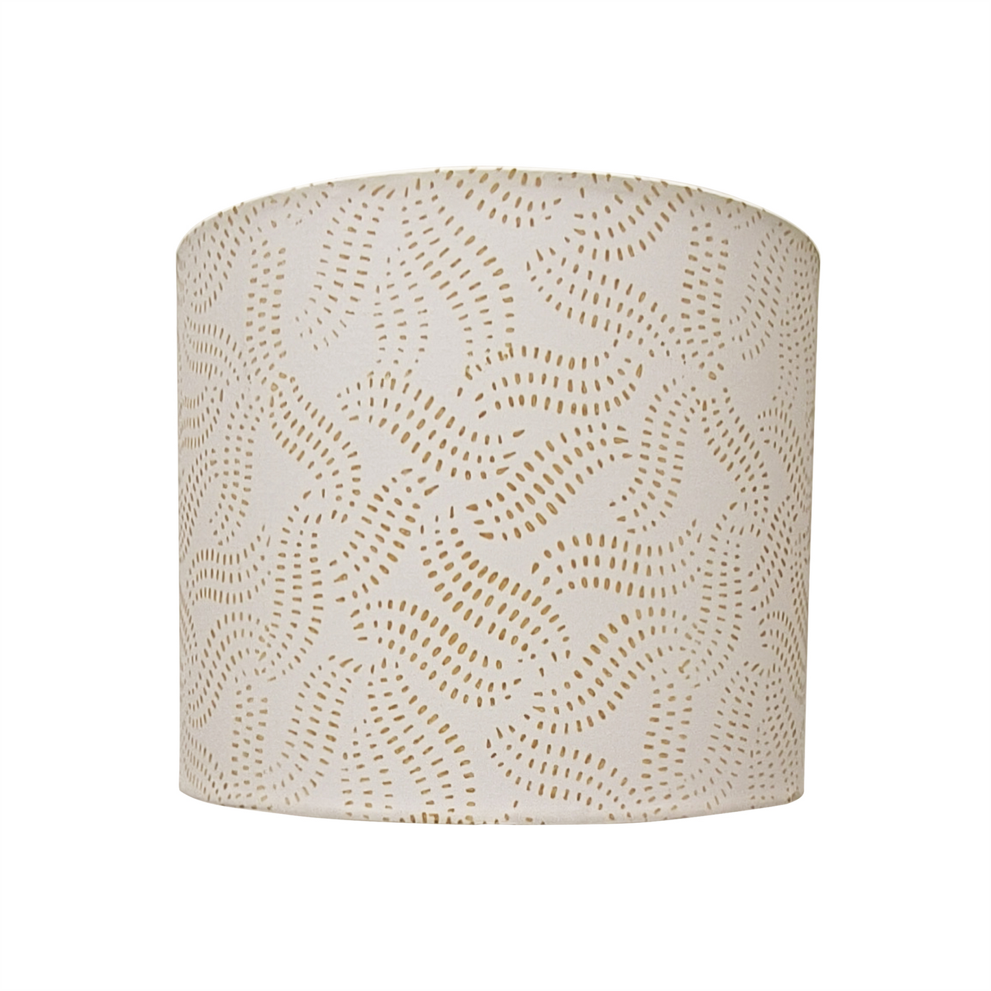 Fabric Lamp Shade – Block Print Cotton Pleated