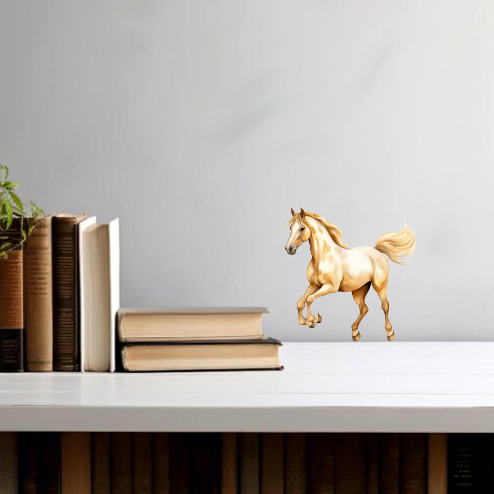 Horse Wall Sticker – running horse vinyl wall decal for bedroom home décor