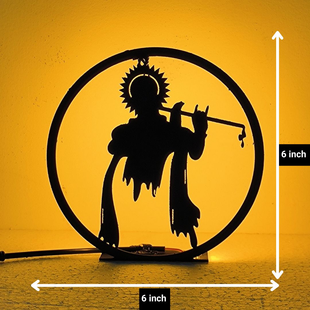 Artrooms Shree Krishna Table Lamp