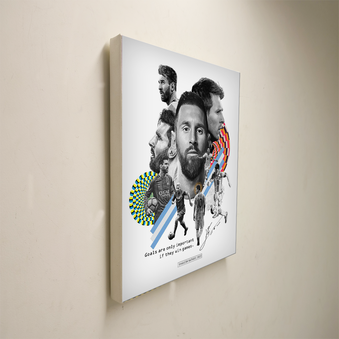 An Artist on the Football Pitch