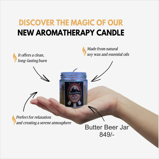 Butter Bee Jar- Butter Bee wax aromatherapy candle