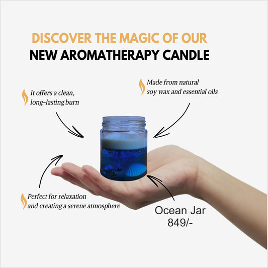 Ocean Jar- Deep Diving Ocean-themed scented candle