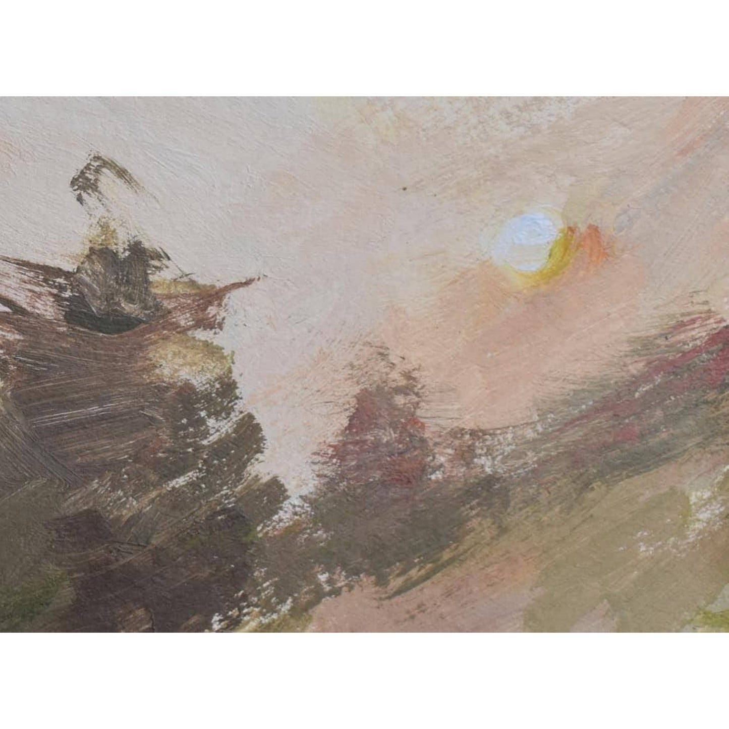 Water Color Handmade Painting 11 X 18 Inch - (Landscape172)