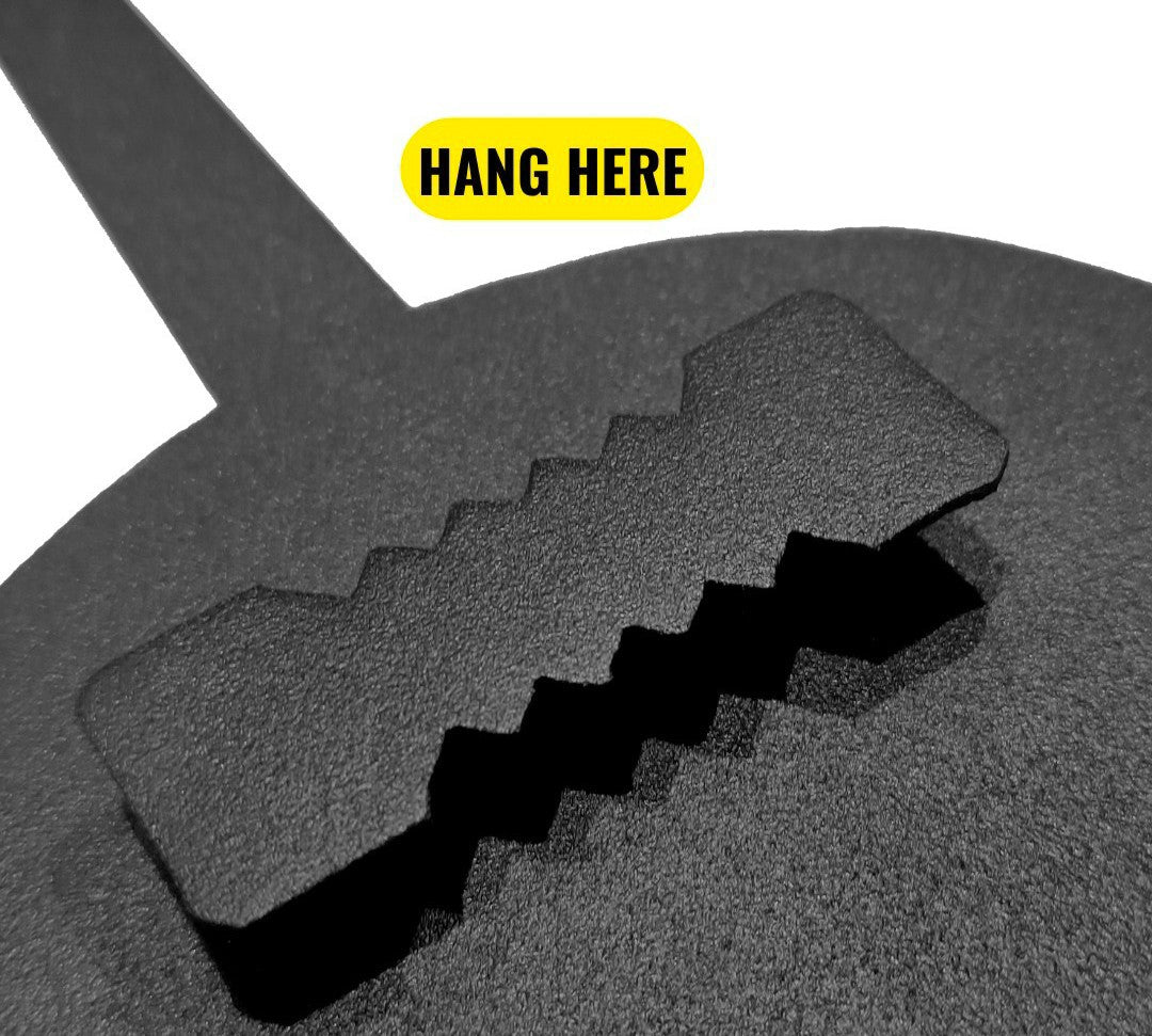 Artrooms Swami Samarth and Shiv Metal Wall Art - Wall Decoration | Wall Hanging (15x25 inch) | Black Matte Finish