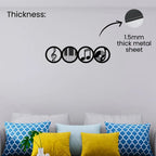 1.5mm thick metal wall art