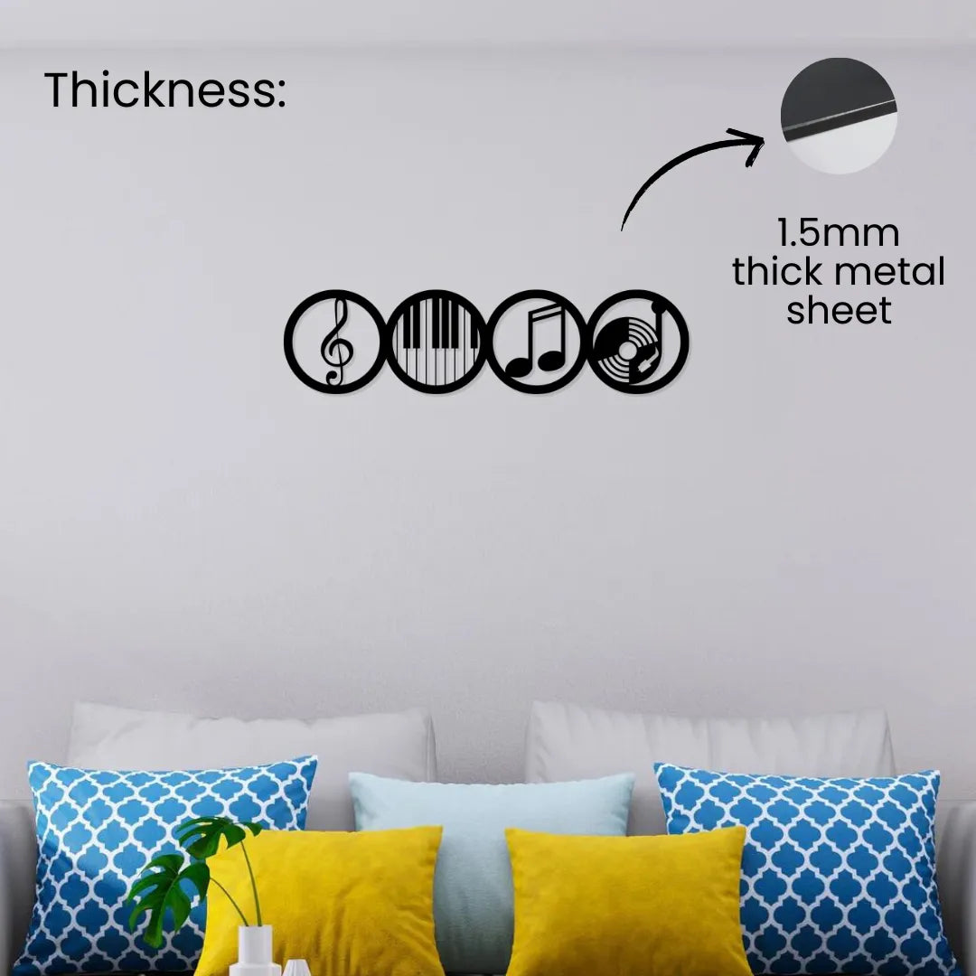 1.5mm thick metal wall art