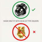 Fabric Lamp Shade – Purple Paisley Block Print Cotton