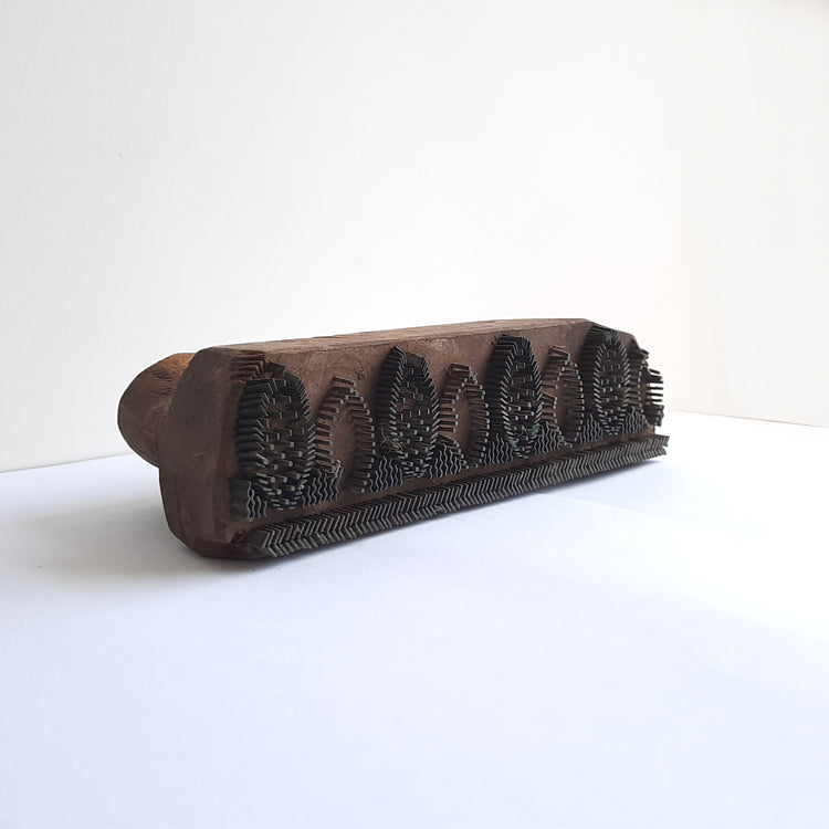 Tropical wooden block: from Sanganer, Rajasthan