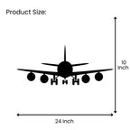 Aeroplane Metal Wall Art – Modern Aircraft Wall Hanging Home Decor