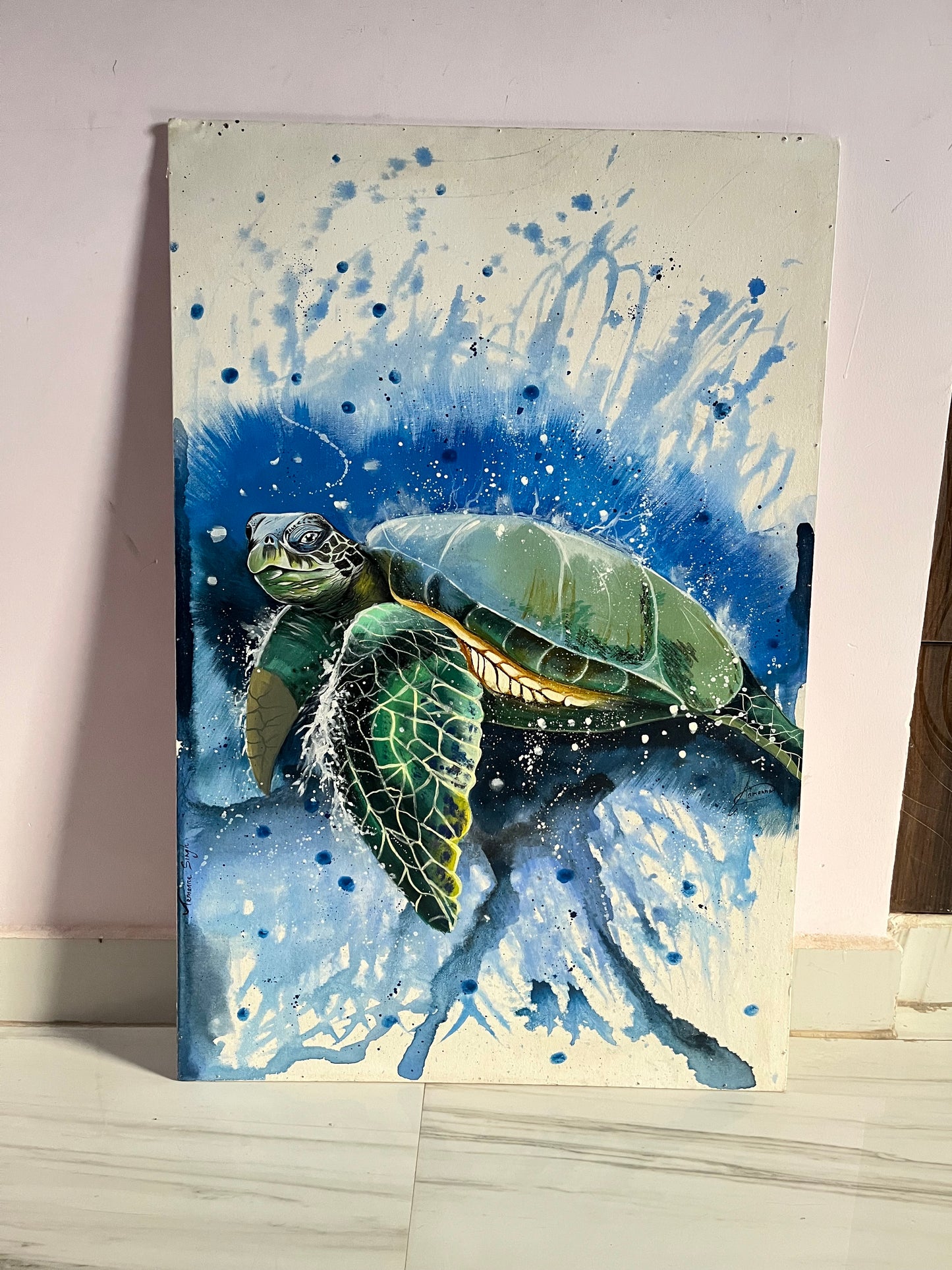 sea turtle by Tamanna singh