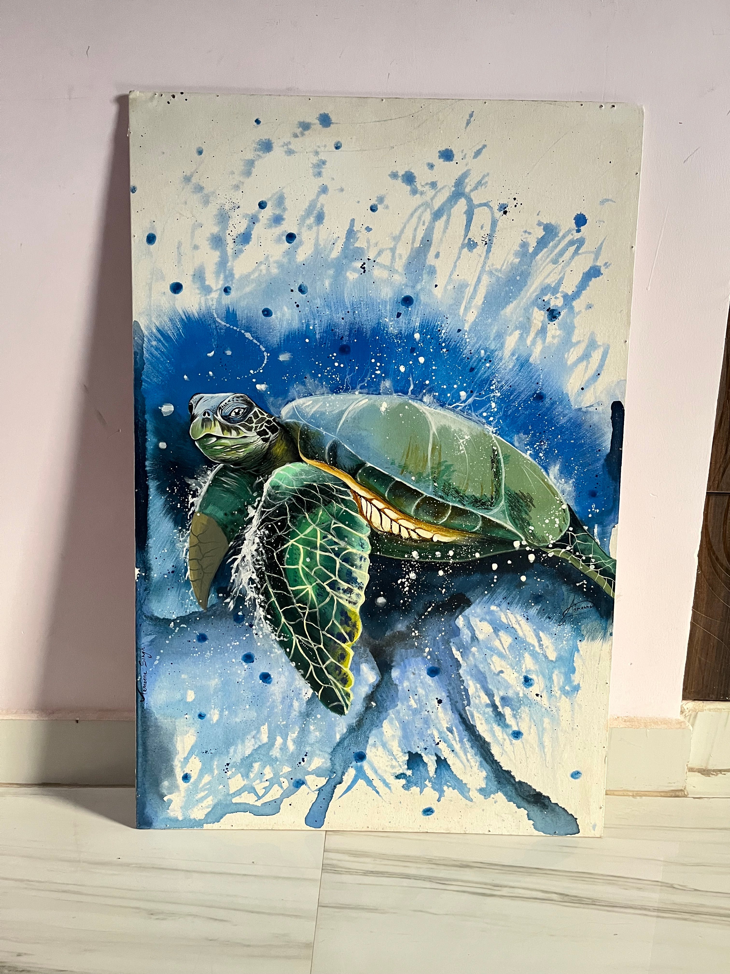 sea turtle by Tamanna singh