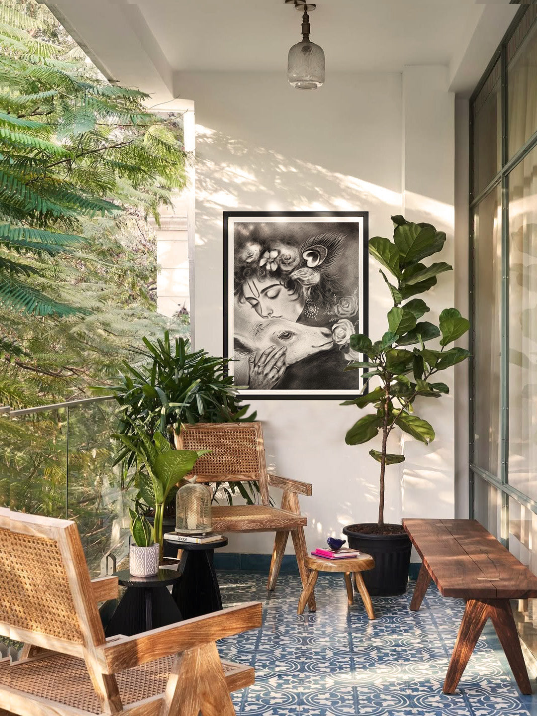 In Krishna’s Calm by Purvi Pandey