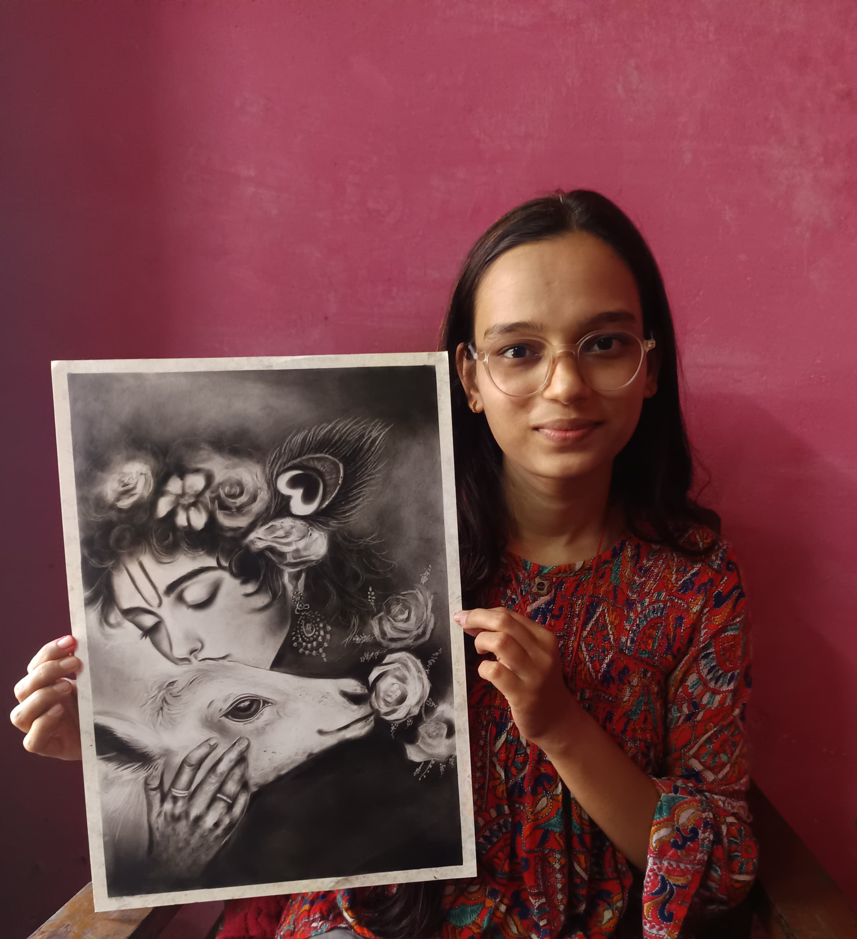 In Krishna’s Calm by Purvi Pandey