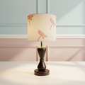 Fabric Lamp Shade – Dragonfly Block Print Cotton