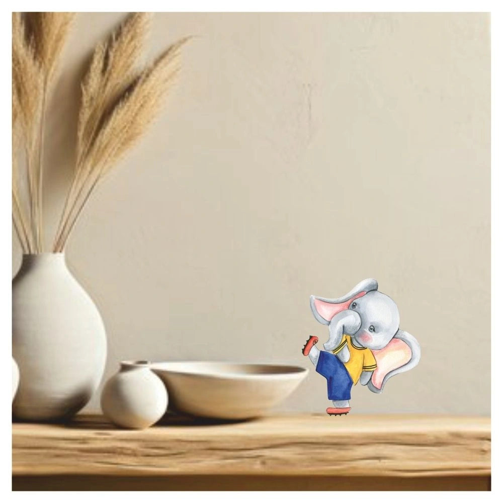 Elephant Wall Sticker – Cute Elephant Vinyl Wall Decal for Kids’ Room & Nursery