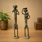 Dhokra Craft Dongria Tribal Family Figurine