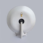 Artrooms Bullock Carts In the Warli Village Ceramic Hand Painted Warli Art - Wall Decor Plates