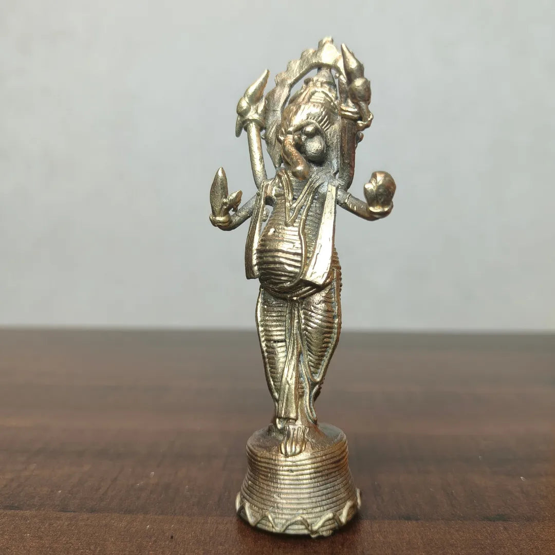Dhokra Craft Standing Ganesh Idol