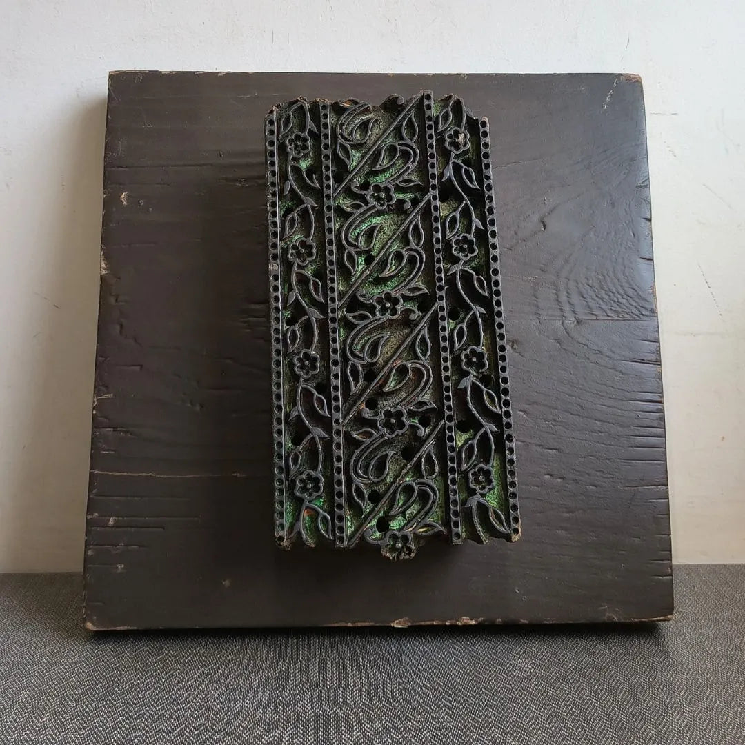 Expressive Wooden Block