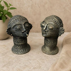 Dhokra Craft Dongaria Couple Figurine