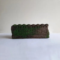 Intricate wood block design