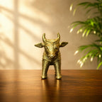 Dhokra Craft Bull Figurine