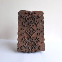 Designer wooden block from Dabu, Rajasthan