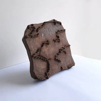 Vintage wooden block
