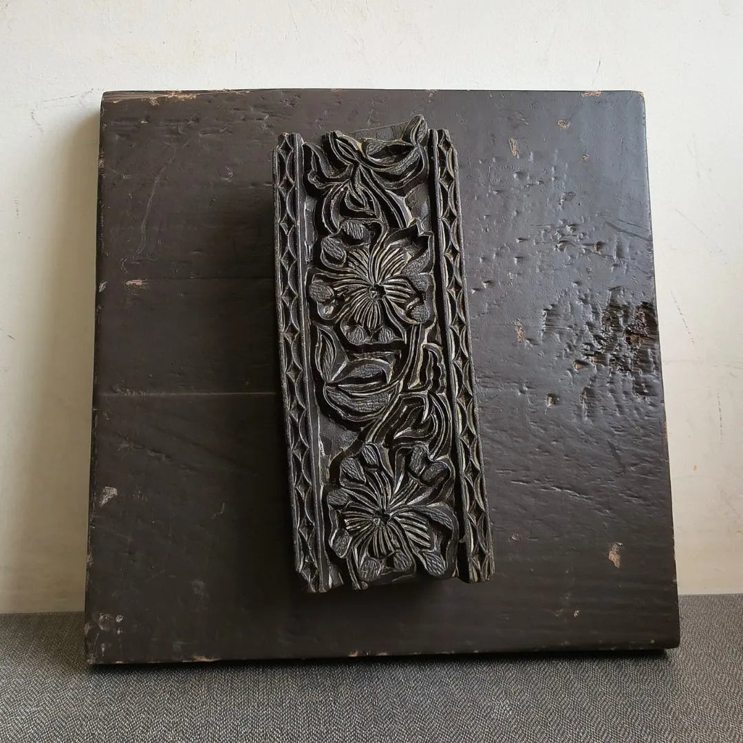 Intricate Wooden Block