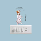 Dog Wall Sticker – Cute Puppy Vinyl Wall Decal for Kids’ Room & Bedroom