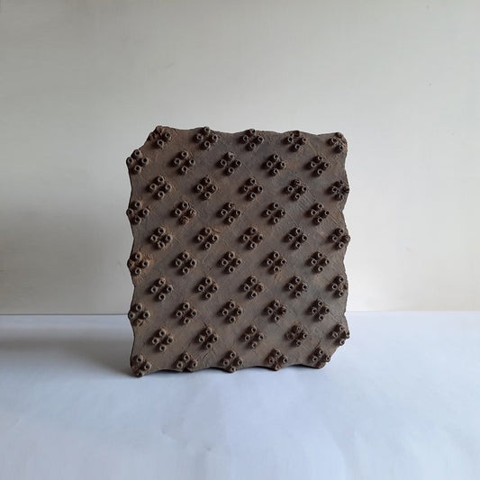 Bagru printing wooden block