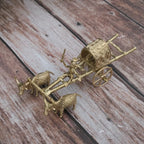 Dhokra Craft Bullock Cart Figurine