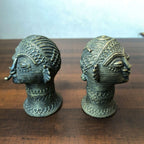 Dhokra Craft Dongaria Couple Figurine
