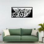 Mountain Bike MTB Metal Wall Art