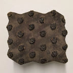 Antique Indian Wooden Printing Blocks Set of 3  Hand-Carved Wall Décor