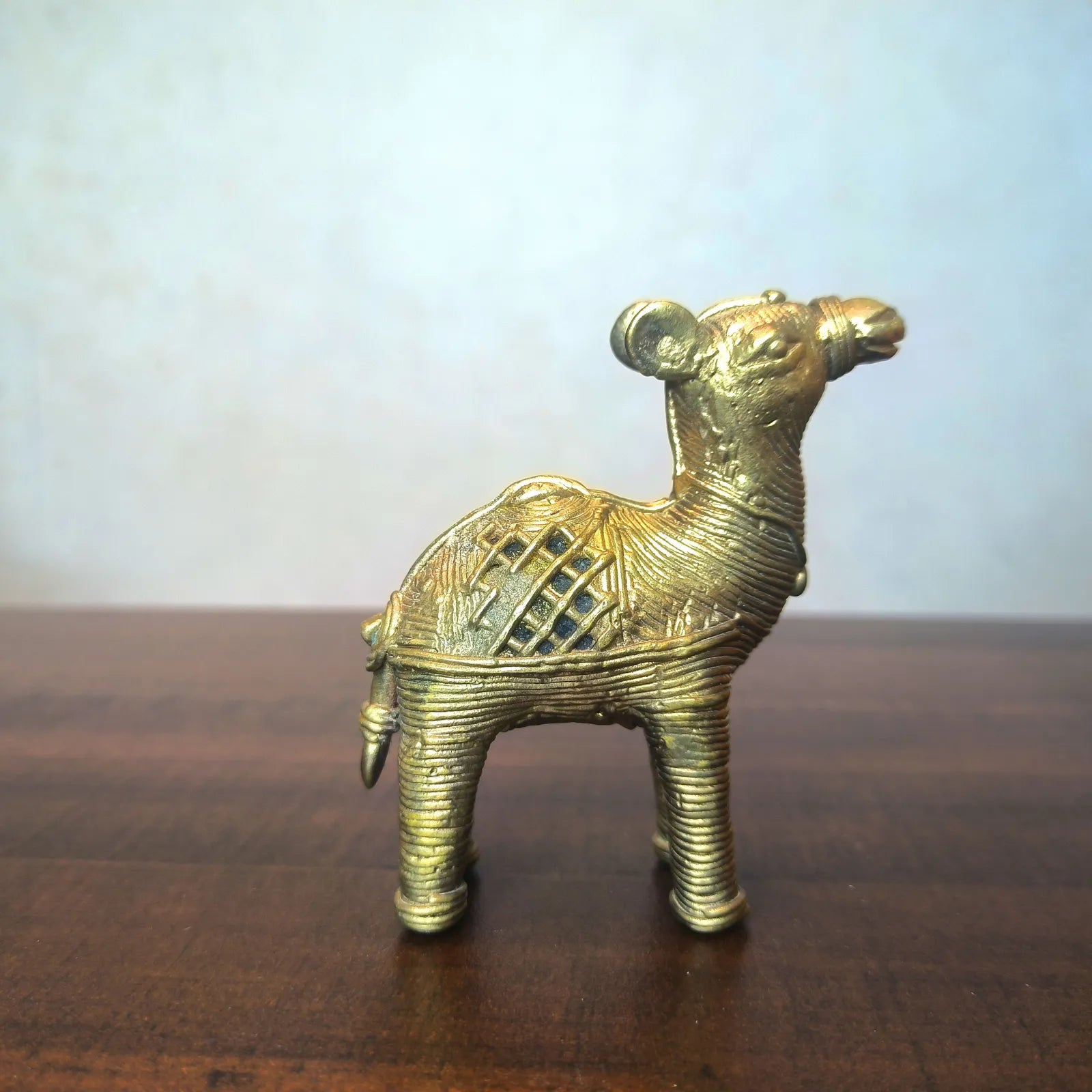 Dhokra Craft Camel Figurine
