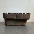 Historic Wooden Printing Block – Traditional Indian Carved Stamp