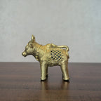Dhokra Craft Bull Figurine