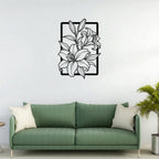 Lily Flower Metal Wall Art