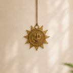 Dhokra Craft Sun Face Wall Hanging