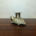 Dhokra Craft Turtle Candle Stand