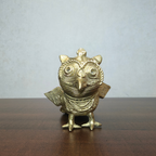 Dokra Craft Miniature Owl Figurine