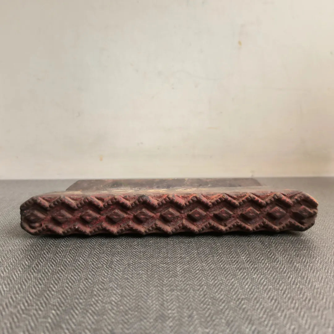 Antique Indian Wooden Printing Block for Textiles & Decor
