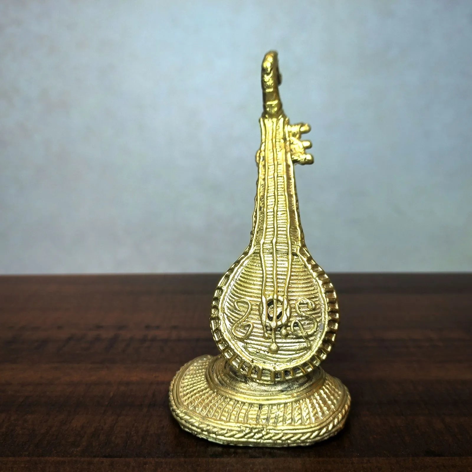 Dhokra Bina Figurine Handmade Tribal Home Decor